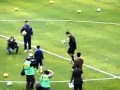 بالفيديو .. طفل صغير يحرج كرستيانو رونالدو بمهاراته