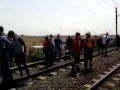 بالفيديو .. خطير.. اصطدام قطارين جنوب مدينة المحمدية
