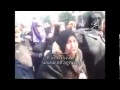 جنازة الجندى - أم تضرب نفسها بالجزمة بسبب إنتخاب مرسي‬