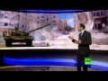 في قناة روسيا اليوم قدموا اغرب نشرة اخبار بطريقة جديدة