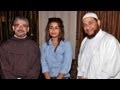 شاهد رجال الدين مع منة فضالى والهام شاهين ونجوم الفن يزورون الضباط المصابين
