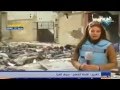 شاهد بالفيديو.. فضائية سورية تبث تقريراً لمراسلة تقف بين جثث القتلى