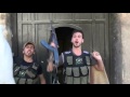 الجيش الحر يدخل موقع تصوير مسلسل "باب الحارة"