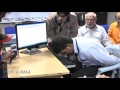 هندي يتمكن من دخول موسوعة جينيس بالكتابة بأنفه