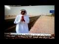 مراسل سعودي يقع في موقف محرج - فيديو