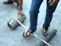 فيديو : سيف حاد جدا
