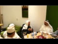 الشبخ القرضاوي في حفل مغربي بالدوحة