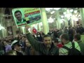 الجماهير المصرية تستقبل نجاد في الازهر والسيد زينب .. فيديو